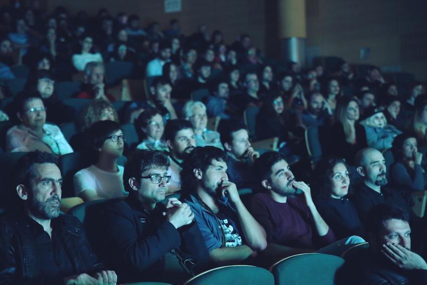Publico durante unha proxeccion no Festival Carballo Interplay 2017-Foto-David Tombilla