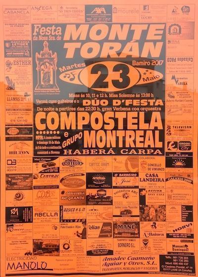 Festa do Monte Toran-Bamiro-Zas 2017