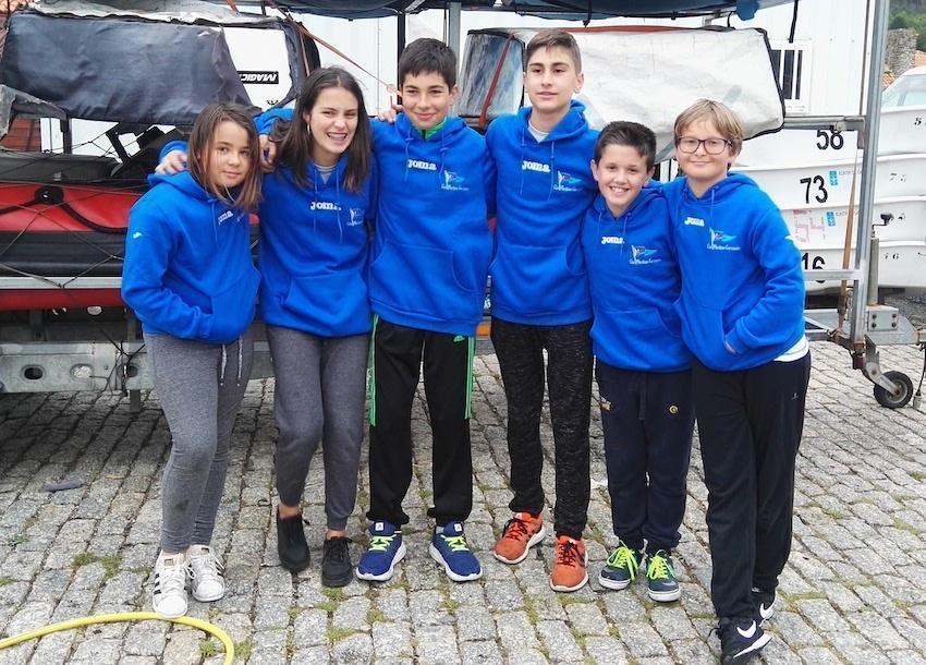 Presentacion do equipo Optimist do Carrumeiro