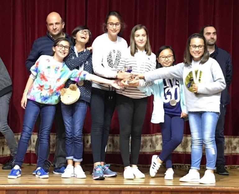 Manuela Rial no Provincial de Xadrez
