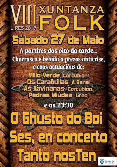 VIII Xuntanza Folk de Lires 2017