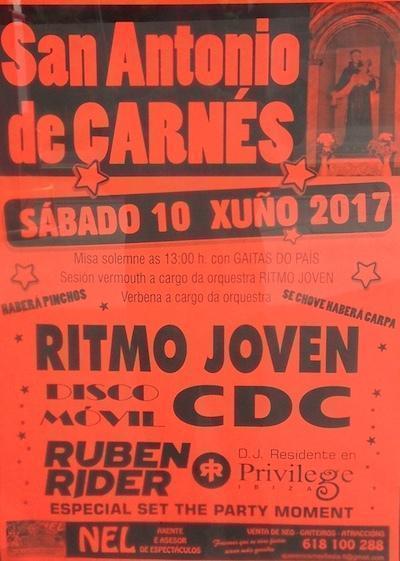 Festas de San Antonio de Carnes-Vimianzo 2017