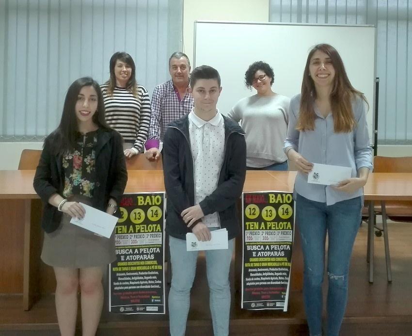 Asociacion de Empresarios Comarca de Soneira entrega Premios de Baio ten a pelota