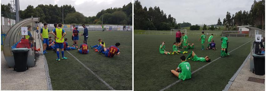 Esteirana e Fisterra extenuados antes da prorroga