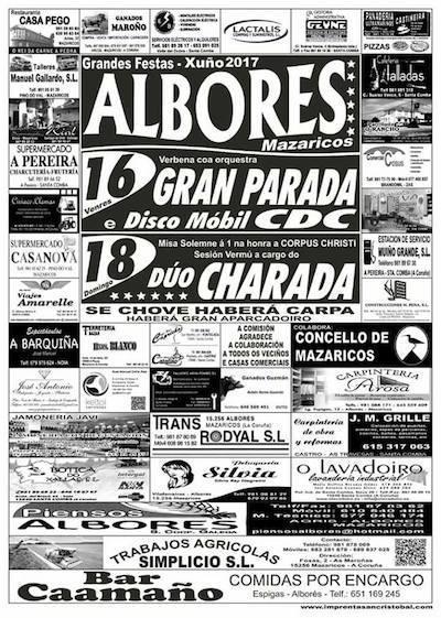 Festas de Albores-Mazaricos 2017