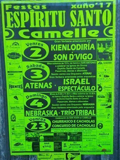 Festas do Espiritu Santo de Camelle-xuno 2017