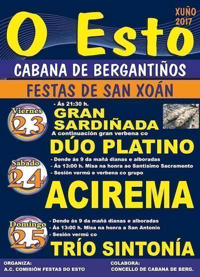 Festas de San Xoan de O Esto-Cabana 2017