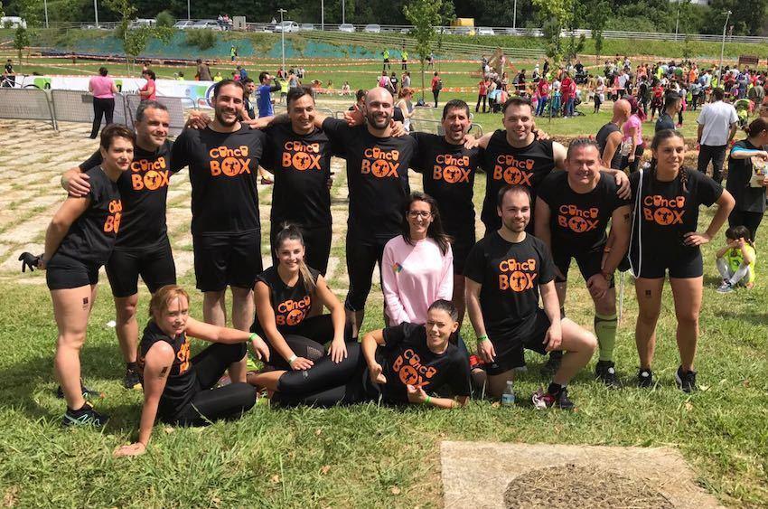 Equipo de DAFIT-Conco Box no Gladiator de Pontevedra