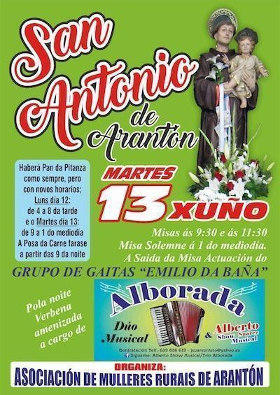 Festas de San Antonio de Aranton-Santa Comba 2017