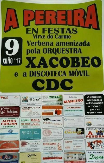 Festas do Carme da Pereira-Santa Comba 2017