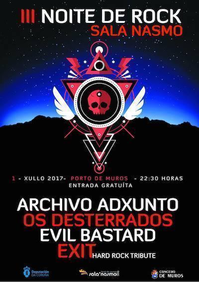 Noite de Rock Sala Nasmo 2017