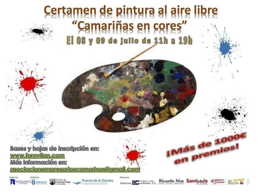 Certamen de pintura o aire libre Camarinas
