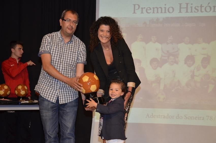 Tito Luaces Premio Historico do Futbol da Costa