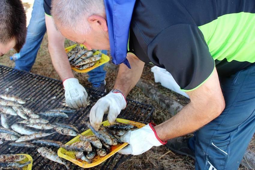 As sardinas protagonistas da Romaria do SAnto Hadrian