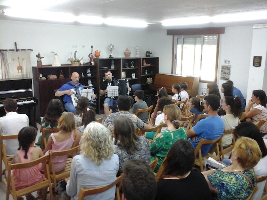 Clausura da Escola de Musica de Serantes 1