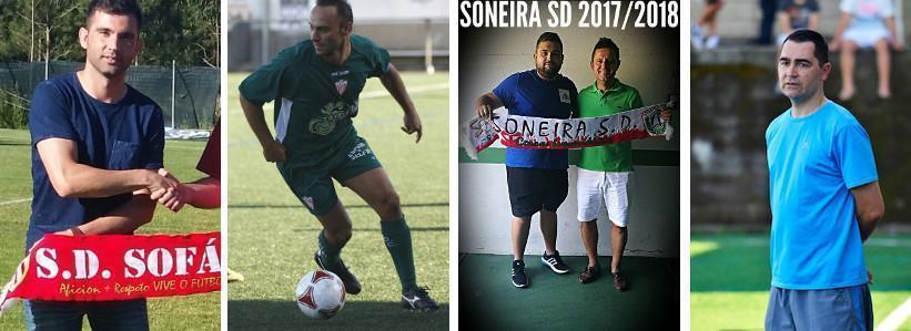 Ivan Cancela Noe Roland e Rafa Suarez e Alex Romero no Futbol da Costa