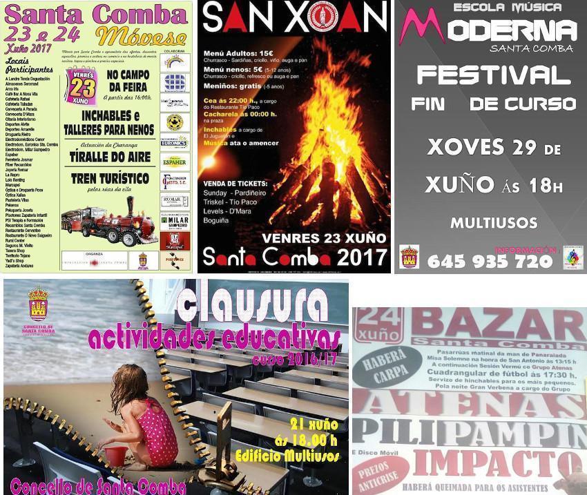 Xuno en Santa Comba