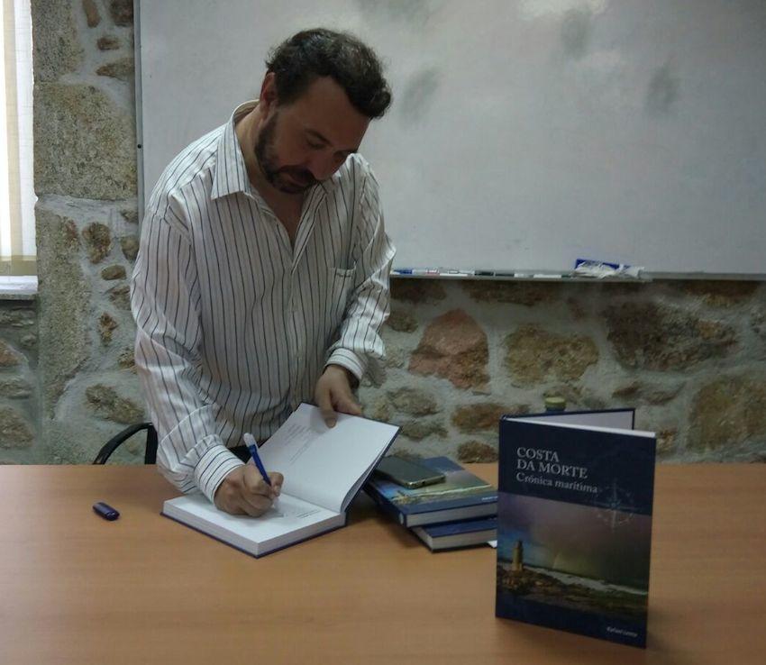 Rafael Lema en Fisterra