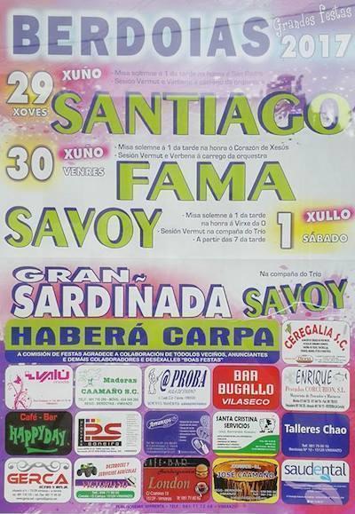 Festas de San Pedro de Berdoias-Muxia 2017