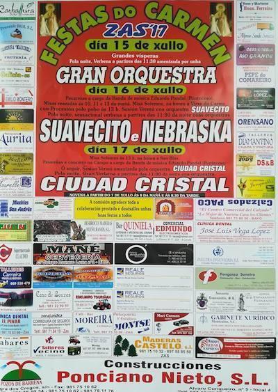 Festas do Carme de Zas 2017