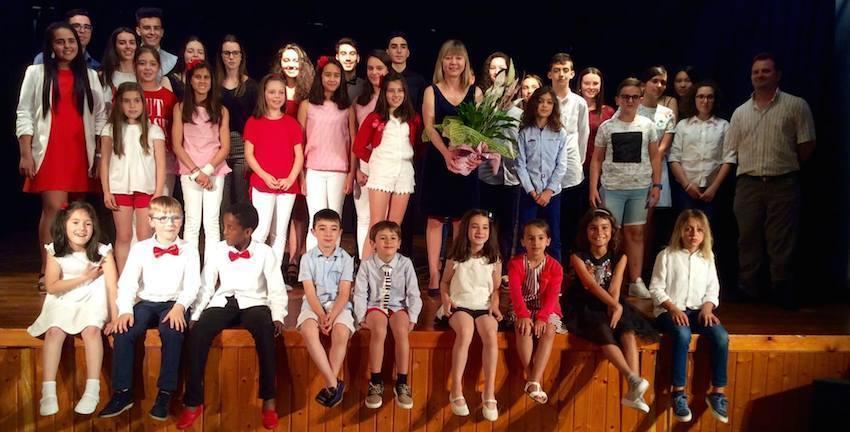 Familia da Escola de Música Pepe Valiña de Baio