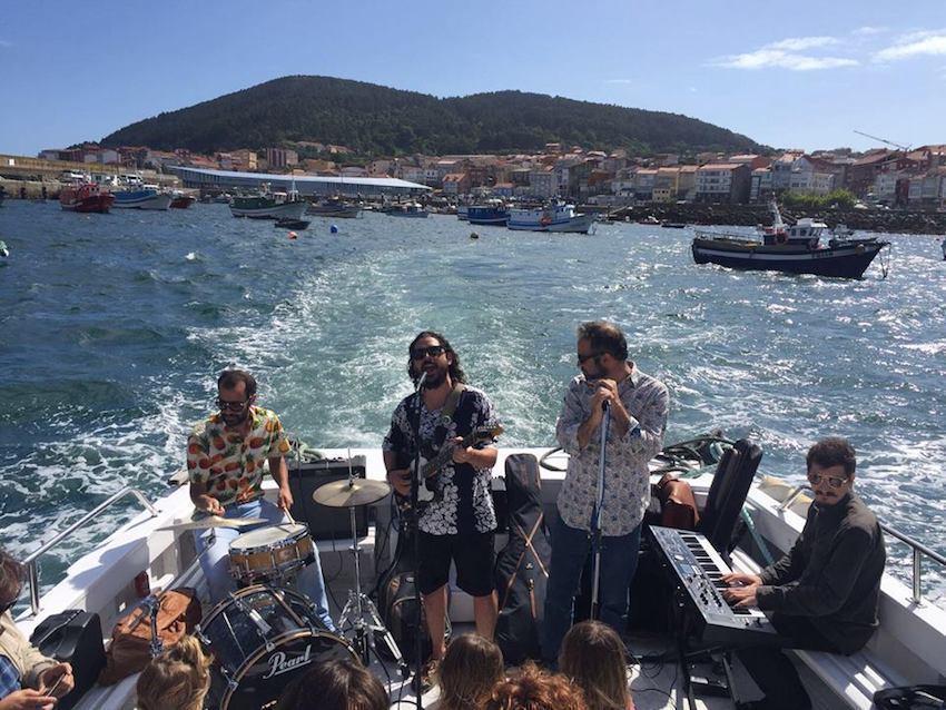 Fisterra Blues Experience a bordo