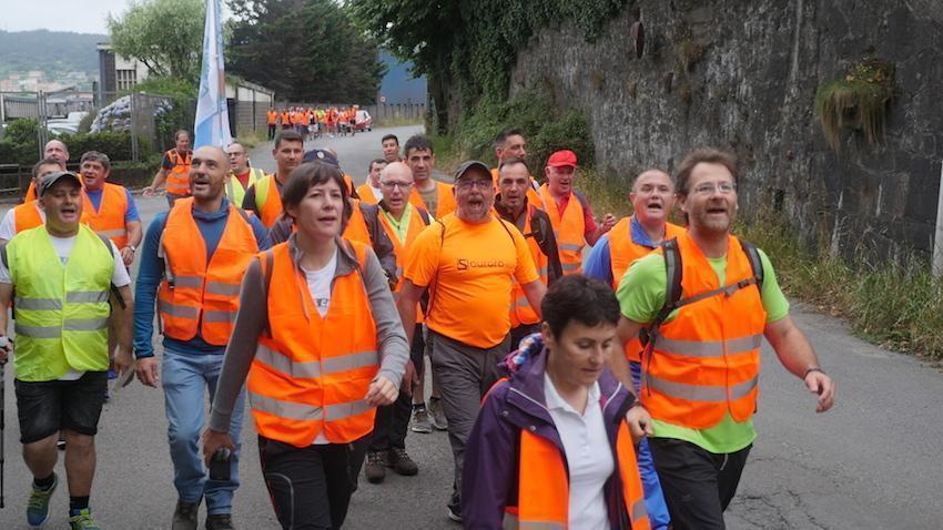 ANAPONTON NA MARCHA TRABALLADORES FERROATLANTICA