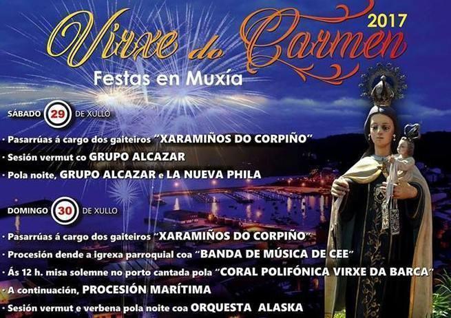 Festas do Carme de Muxia2017