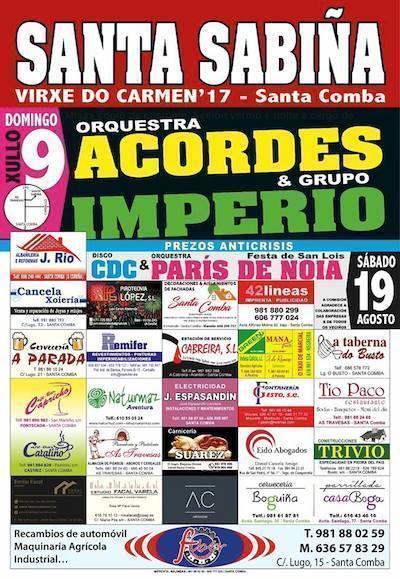 Festas do Carme de Santa Sabina-Santa Comba 2017