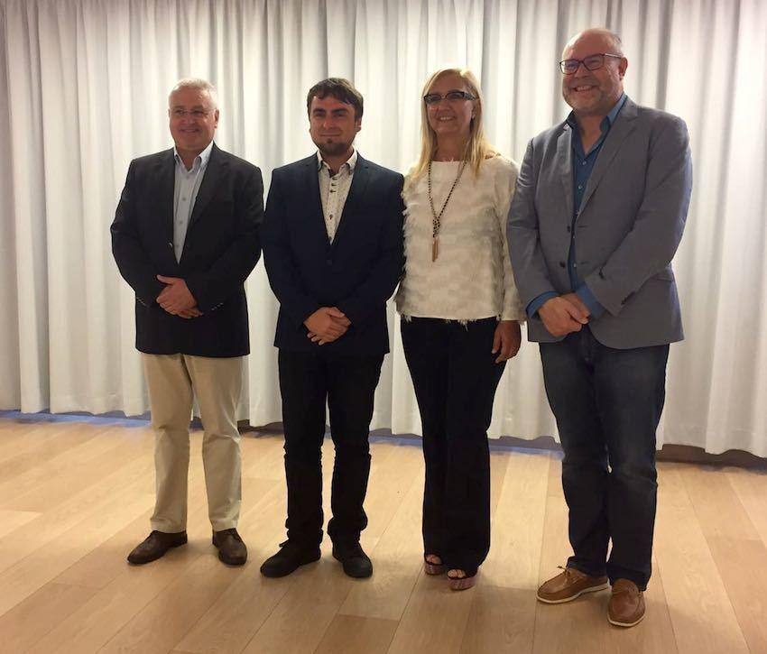 Manuel Antelo en Eslovaquia nunha xuntanza do proxecto ERN4mob