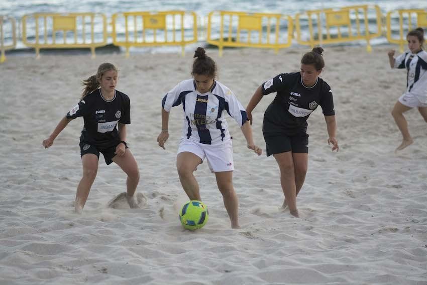 Imaxe do Buño -Fisober da Copa da Costas de Futbol Praia 2016