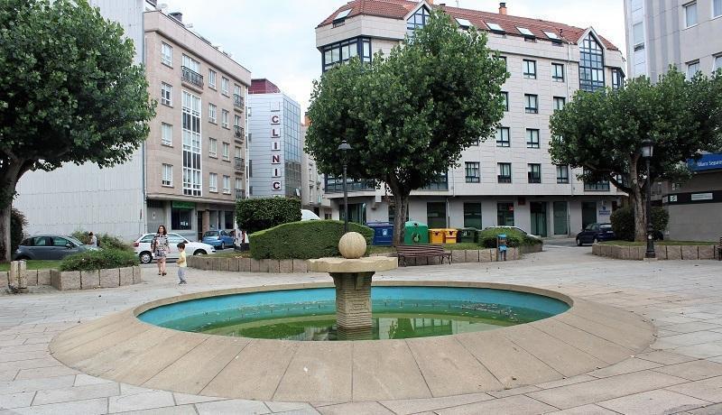 A fonte da Praza de Vigo sera pechada