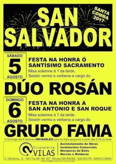 festas san salvador-Santa Comba 2017