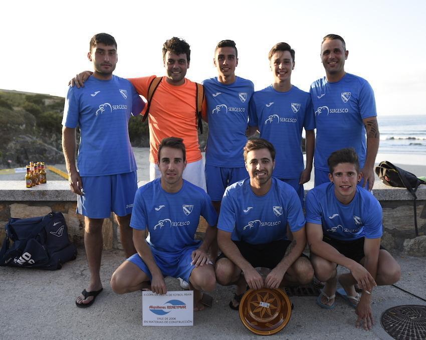Corme CF Campion da Copa da Costa de Futbol Praia 2017-oto-Criss Becerra