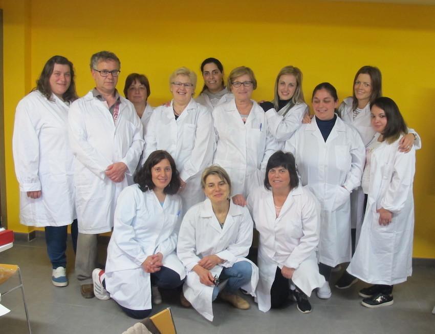 Integrantes do curso sociosanitario que imparte Colaxe para o programa PER FLUVIUS