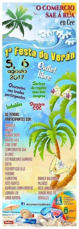 Outlet-Festa do Veran do Comercio de Cee