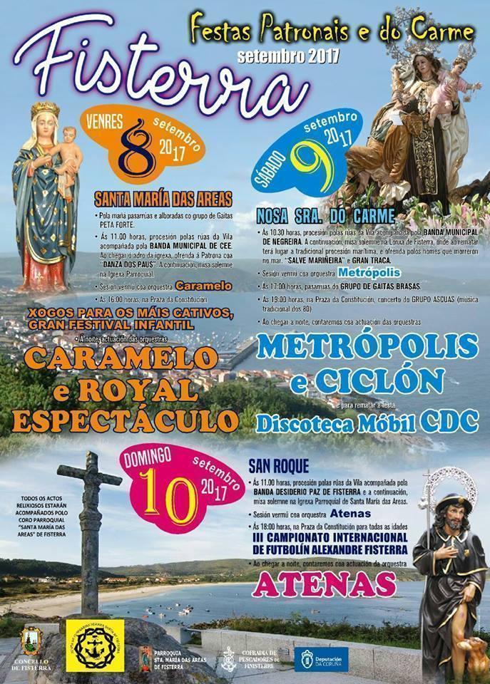 Festas do Carme de Fisterra 2017