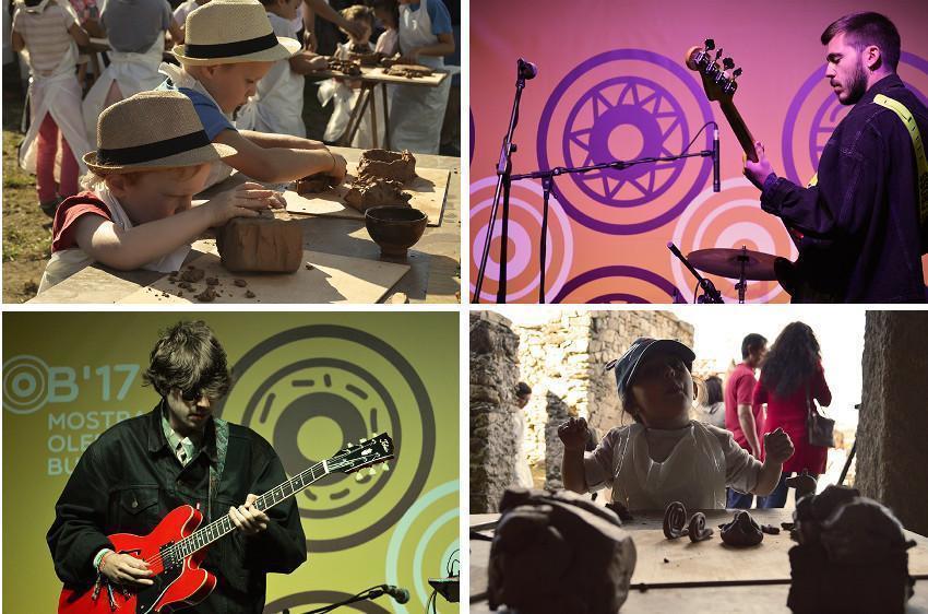 Os nen@s e a música tamén foron protagonistas da Mostra de Olería de Buño 2017