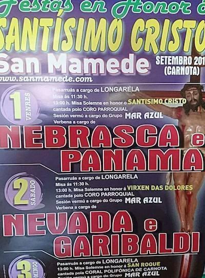 Festas de San Mamede-setembro 2017