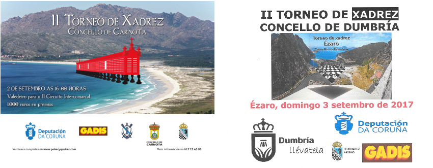 Torneos de Xadrez de Carnota e Dumbria