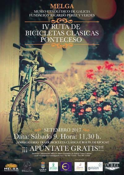 Ruta de Bicicletas Rapidas do MELGA en Ponteceso 2017