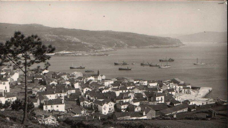 Foto historica da ria de Corme e Laxe