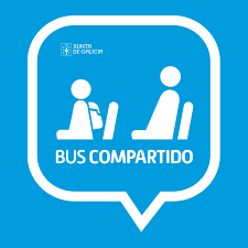 As rutas incluídas nesta modalidade identificaranse a través dun distintivo de ‘Bus compartido’ que deberán portar os vehículos nun lugar visible