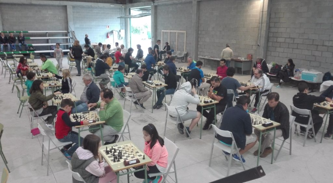 Ambientazo de Xadrez en Mazaricos