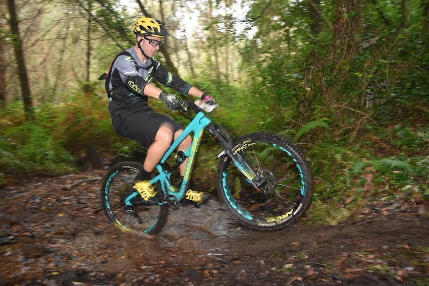 Ivan Amor de Carballo na Marcha BTT de Monte Neme