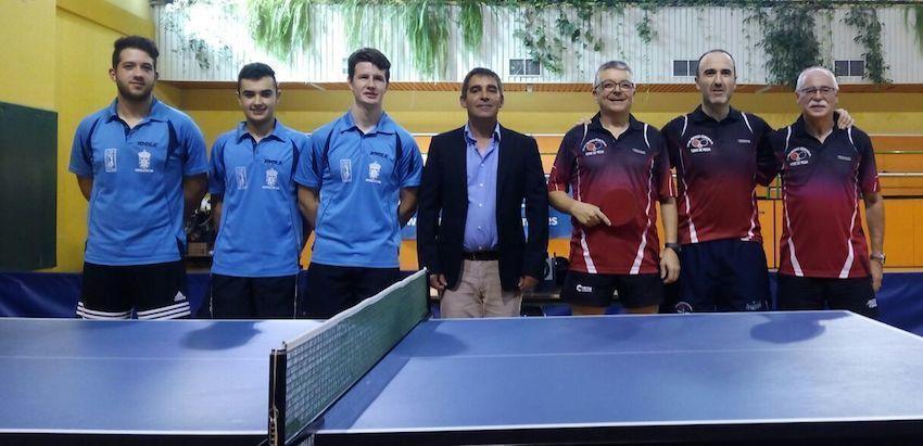 AD Zas Ponciano Nieto de tenis de mesa contra Galmedica Ourense