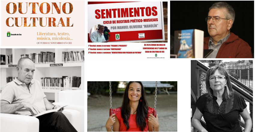 Autores no Outono Cultural de Cee