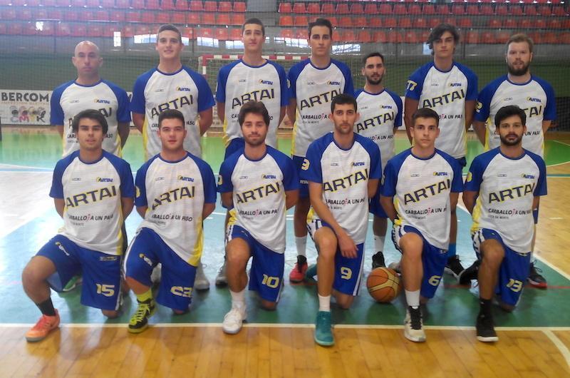Primeiro equipo senior da historia do Artai