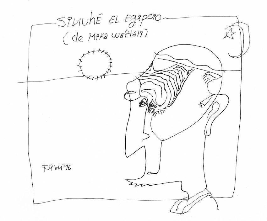 Debuxo Fran Martin de APEM-Sinue