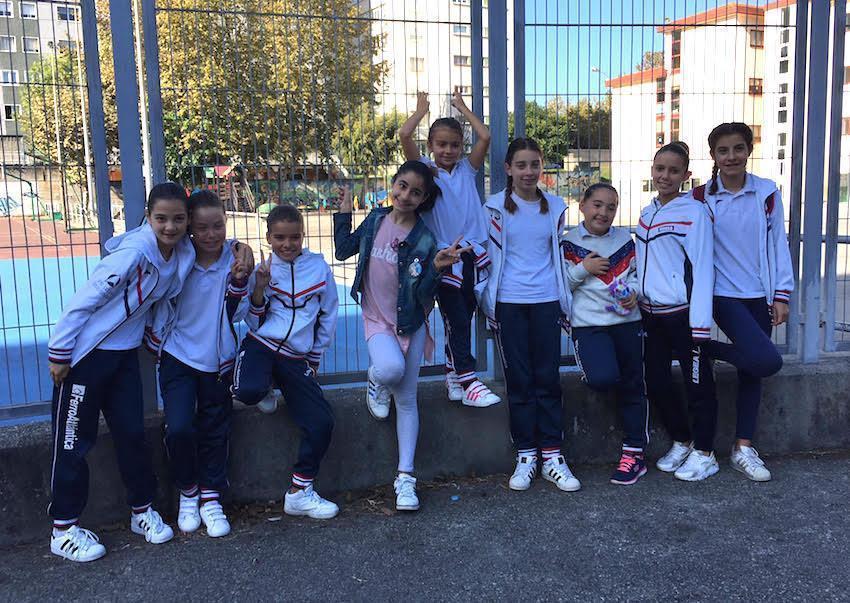 Nenas do Club Patinaxe Costa da Morte